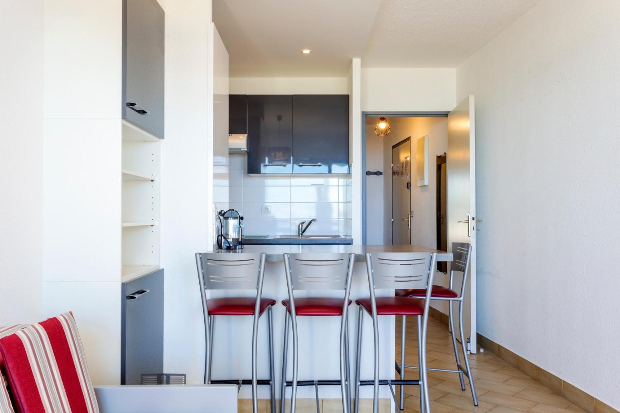 Chez Fabienne - Superbe Appartement Avec Vue Sur La Mer Et Parking Λα Γκραντ-Μοτ Εξωτερικό φωτογραφία